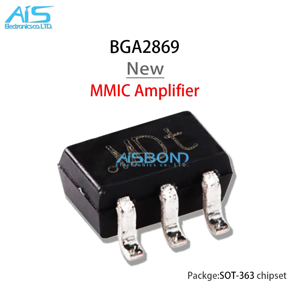 

10 шт./Лот Новый BGA2869 SOT-363 маркировка MDt LDMOS чип силового транзистора