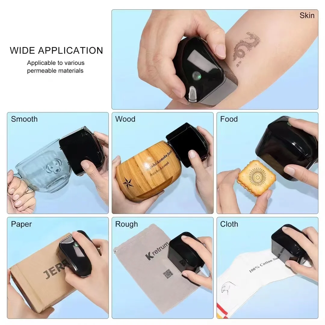 インクジェットタトゥープリンター,防水,カラー,高速 - AliExpress