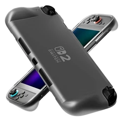 Ergonomic TPU Anti - Slip Shock - Absorbing Game Console Protective Case (Black Case)