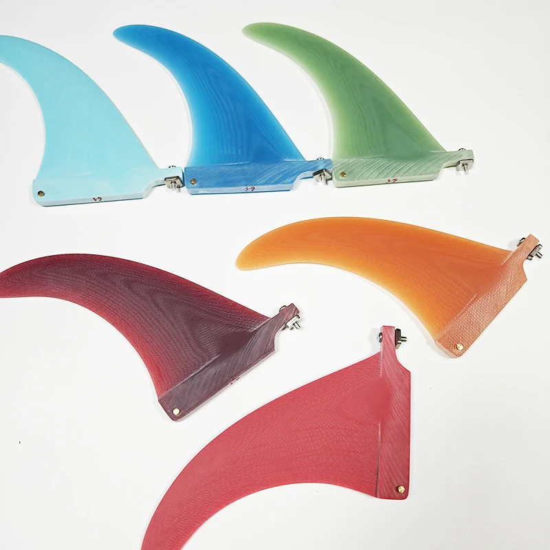 6.5inch Fiberglass surfboard center fin longboard single fin for surfboard