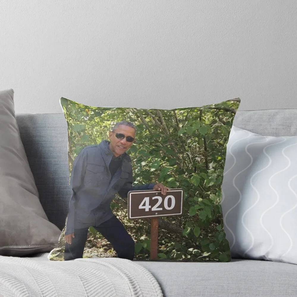 

Obeezy 420 Throw Pillow luxury decor Christmas Pillow Cushion Cover Set
