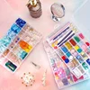 36 Compartments Plastic Craft Storage Box, Adjustable Compartment Jewelry Storage, Storage Box With Detachable Divider And Lid, 4