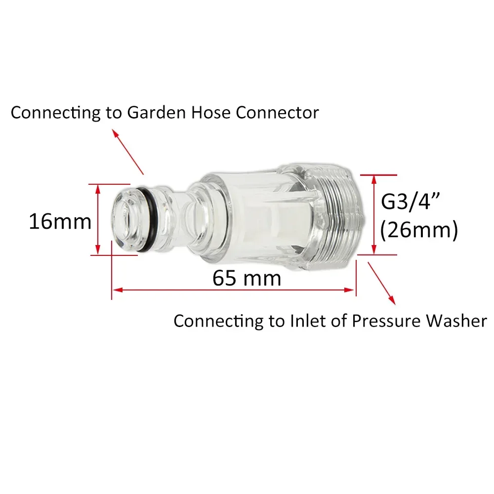 Filtro Acqua Idropulitrice Per Auto Per Champion Patriot Interskol Black Decker Huter Deko Ryobi Workzone Stanley Idropulitrice