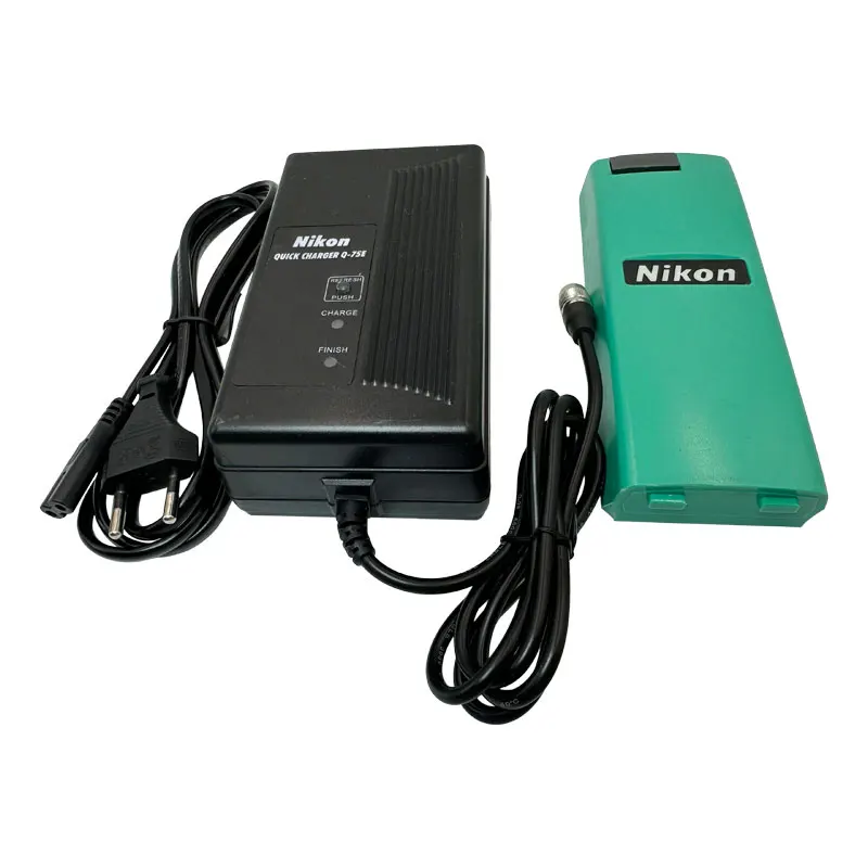 BC-65 NiMH Battery & Q-75E Charger Combo For Nikon Total Stations - 7.2V 3800mAh Replacement