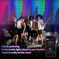Smart LED RGB Curtain Lights USB App Control String  Music Sync DIY Pattern and Text Programmable Fairy Lights for Christmas - Image 5