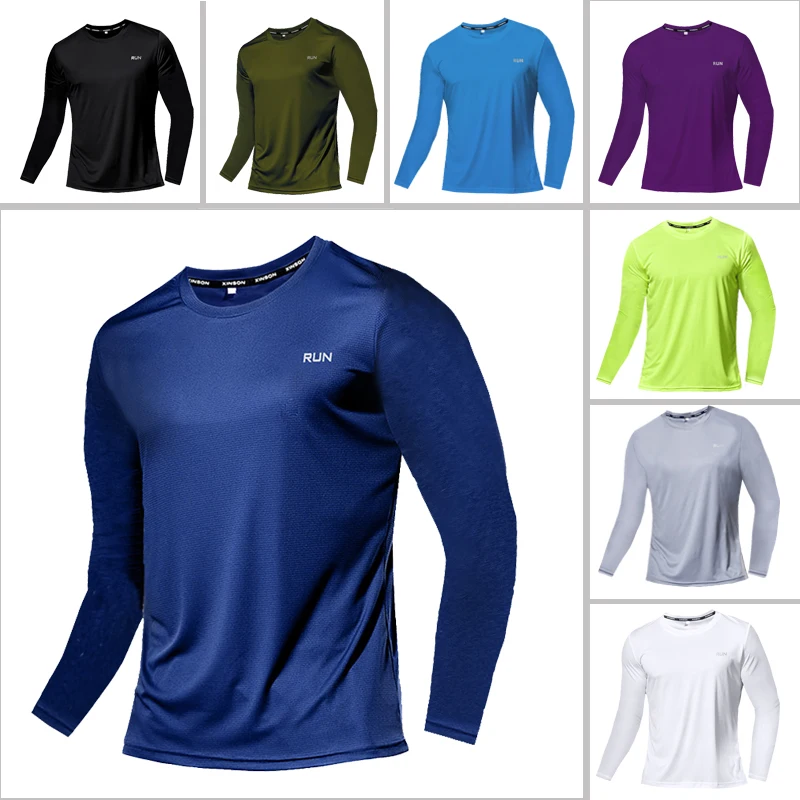 Quick-Dry Long Sleeve Sports Shirt 1