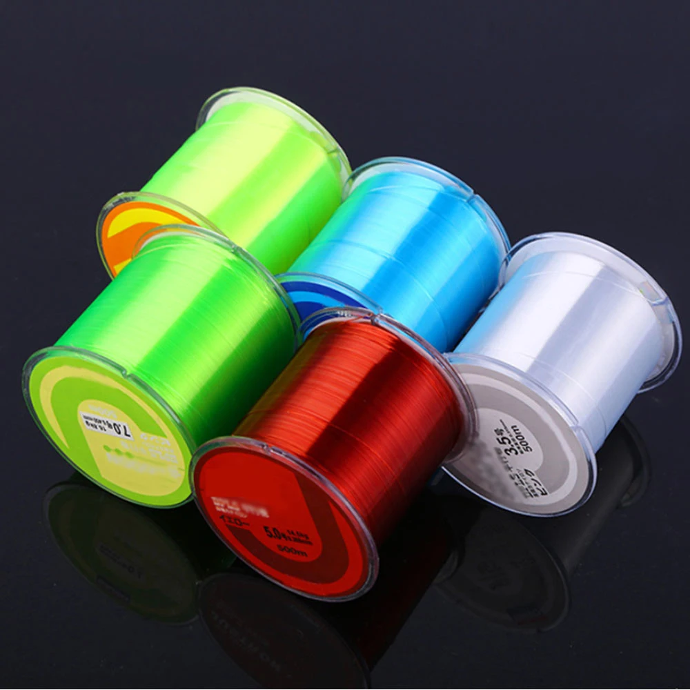 500M Nylon Japanese Durable Monofilament Rock Sea/Freshwater Fishing Line Fishing Line Diameter 0.10mm To 0.47mm Fishing Tackle 6