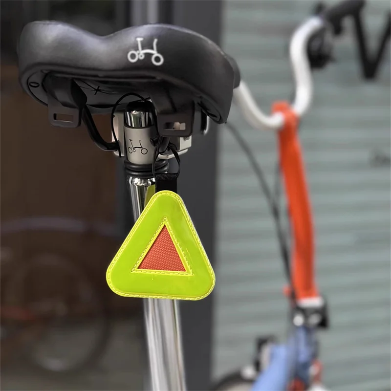 8x8cm Bike Rear Reflector For MTB Road Bike for Brompton Bag