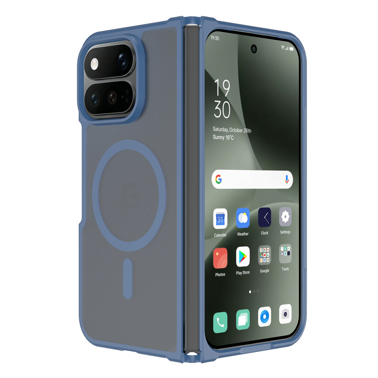 Sleek Magnetic Skin-Feel Phone Case - Shockproof & Comfortable Grip - Slim Fit Cover for Enhanced Protection