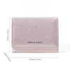 Minimalist Women's Card Bag Pearl Shining PU Wallet Fashion Gold and Silver Short Zero Wallet 6