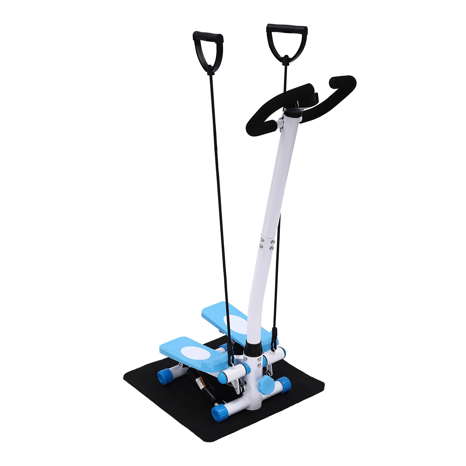 Fitness Stepper Exercise Stepping Machine Home Gym Equipment Step Fitness Stepper With Handlebars Super Quiet Space-Saving Home 4