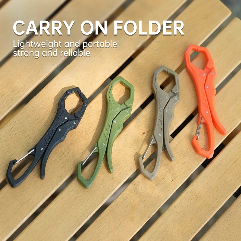 Outdoor Keychain Glove Clip Portable Mini Work Glove Holder Carry-on Clip Grabber Suitable for Construction Clips