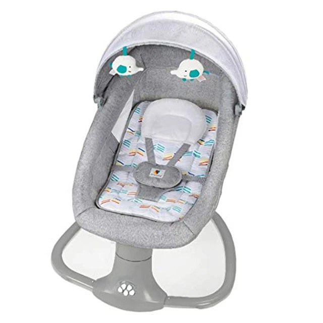 Multifuncional bebê cadeira de balanço, bebê espreguiçadeira, balanço  elétrico ajustável, berço Bluetooth inteligente, recém-nascido, 3 em 1 -  AliExpress