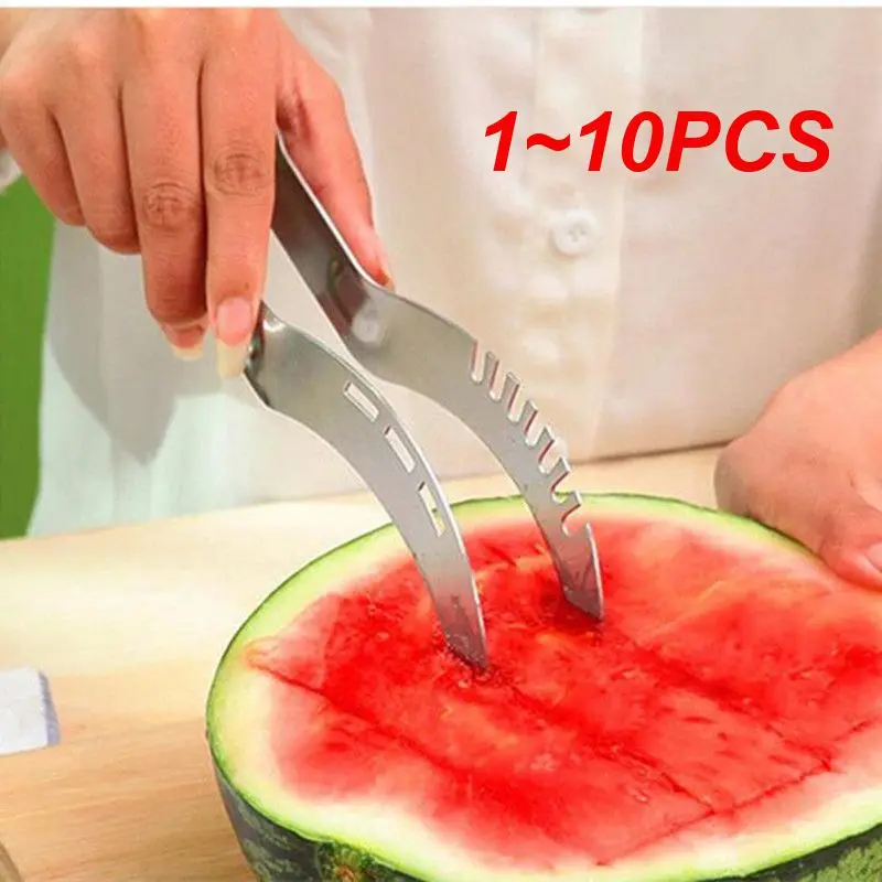 

1-10 шт., нож для нарезки арбуза, из нержавеющей стали