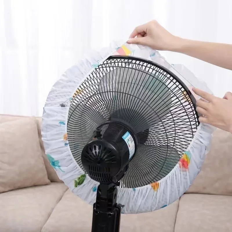 Round Head Fan Dustproof Waterproof Dust Cover 1pc
