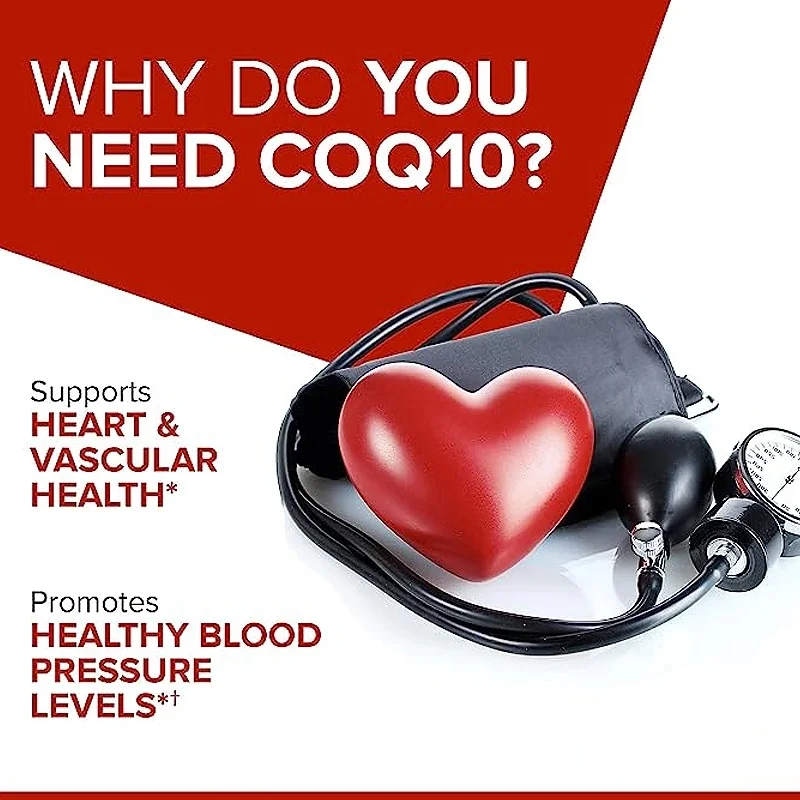 Coenzyme Q10 Capsules 500mg for Circulation Stress Health coq10 capsules