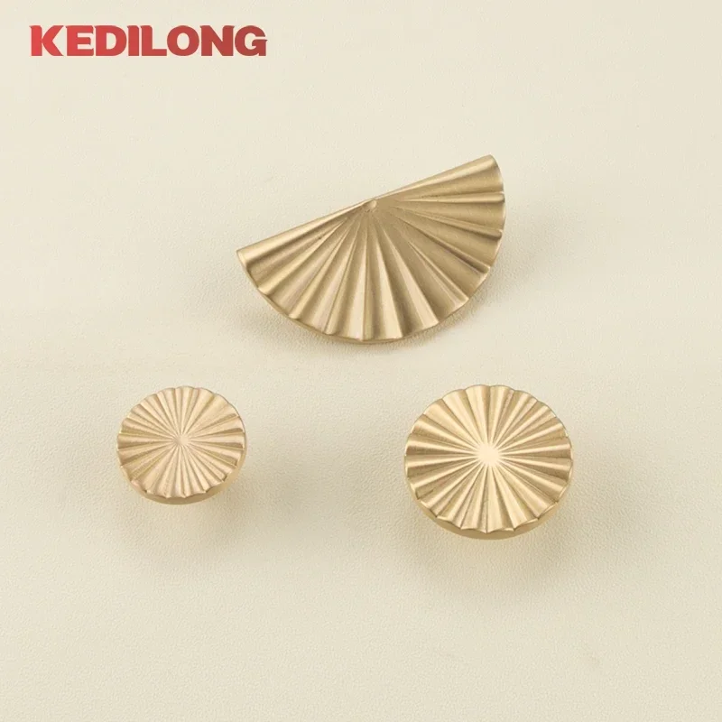 European Style Brass Cabinet Pull Handle 6