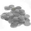 200/50pcs Smoking Tobacco Metal Filters Pipe Screen Gauze Hookah Water Pipe Stainless Steel Mesh Combustion Support Net 15~25mm 6