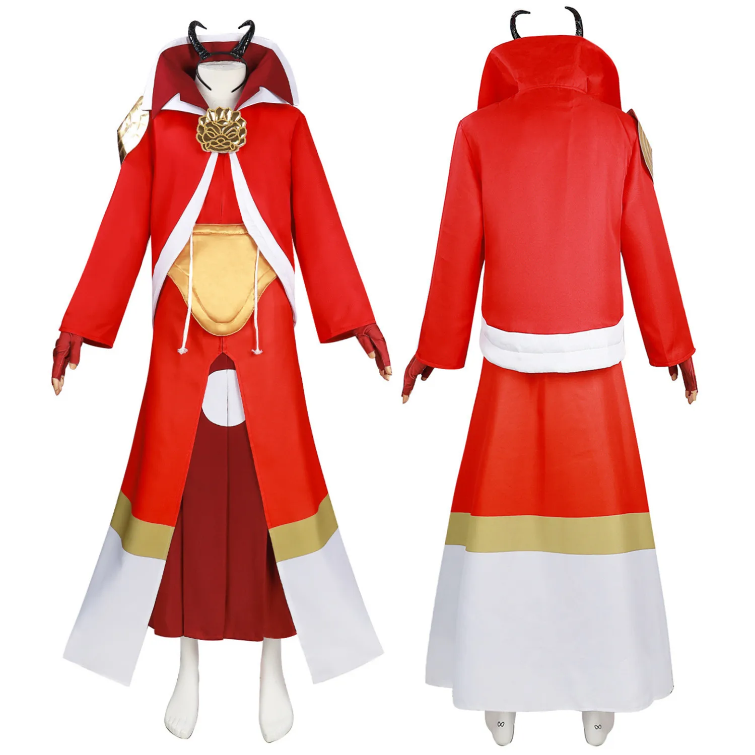 

CosDaddy Benimaru Cosplay Costume Adult Mens Skirt Coat Outfit Halloween Carnival Party Costume
