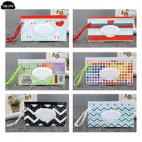 Portable Baby Wet Wipes Bag Tissue Box Container Eco-friendly Reusable Wipes Storage Clamshell Baby Cleaning Wipes Box Hygiene 1