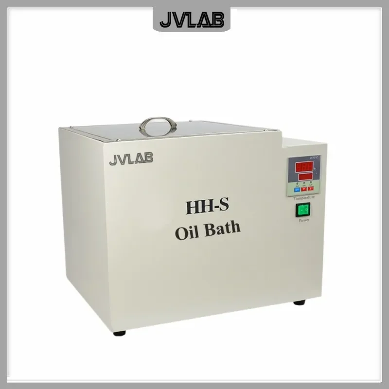 

Thermostat Oil Bath Water Bath Boiler Heating Constant Temperature Tank Square Single-holes HH-S Capacity 20L Temp.RT ~ 300(C)