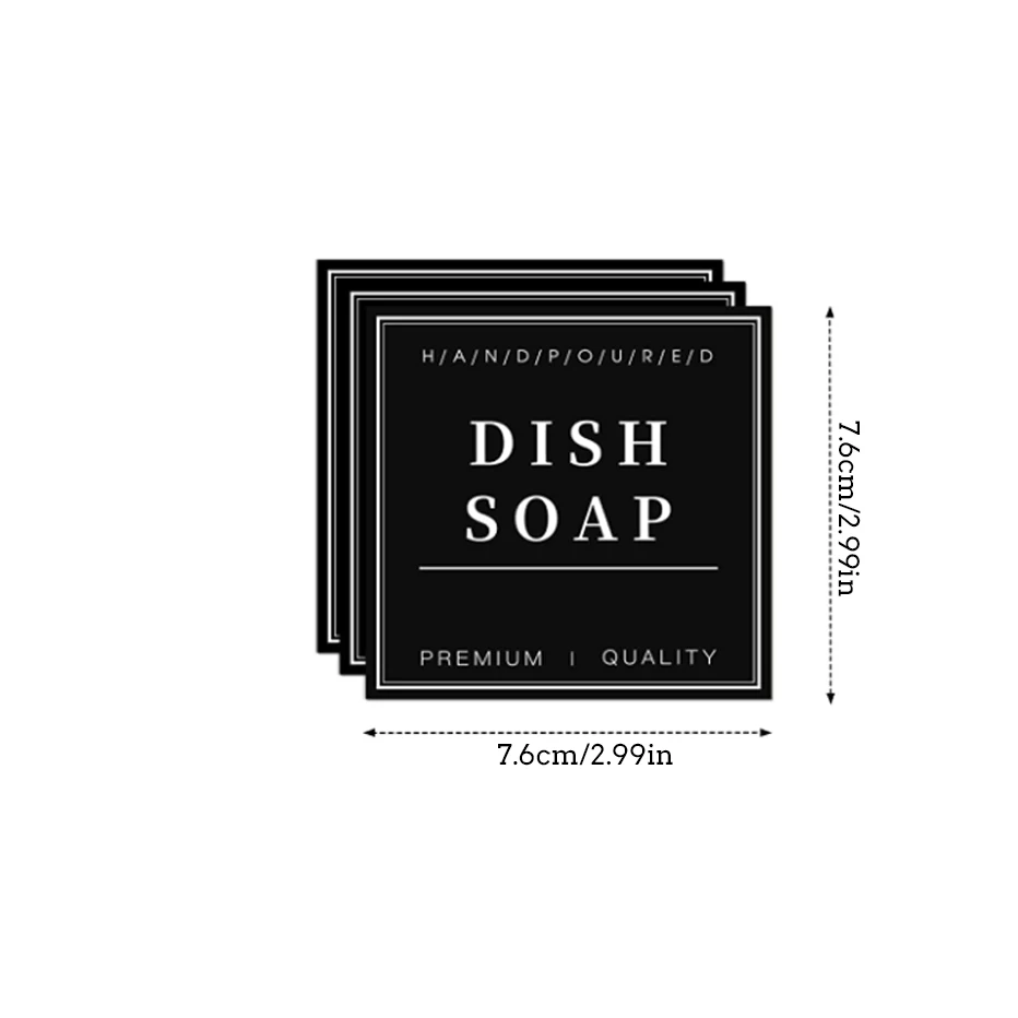 Bathroom labels sticker set 12pcs Shampoo and Conditioner Dispenser Label Stickers Bottles Waterproof Labels Bathroom Removable Cleaning Labels