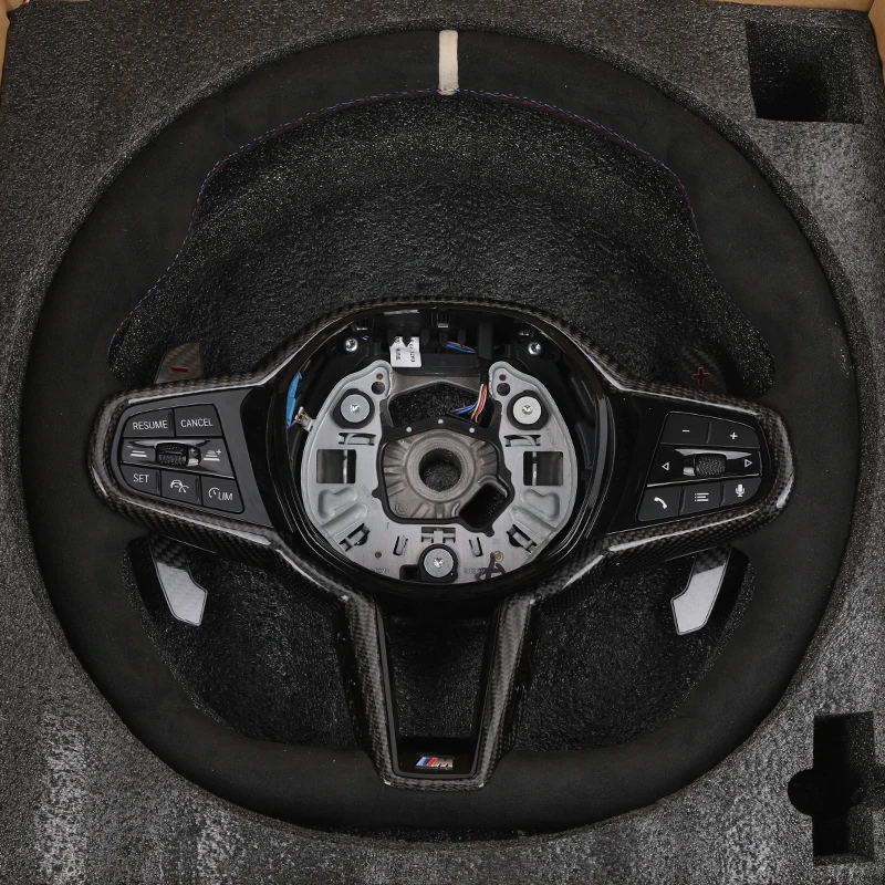 BMW F10 F11 F20 F21 F22 F25 F30 F31 F32 F33 F34 F36 X5 F15 F01 F06 F07 F12 F13 M3 M5용 M 스포츠 패들리스 스티어링 휠