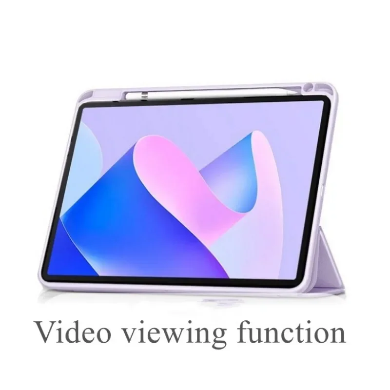 Transparent Back Tablet Cover with Pencil Holder for Huawei MatePad 11 – 11 Inch Protective Case