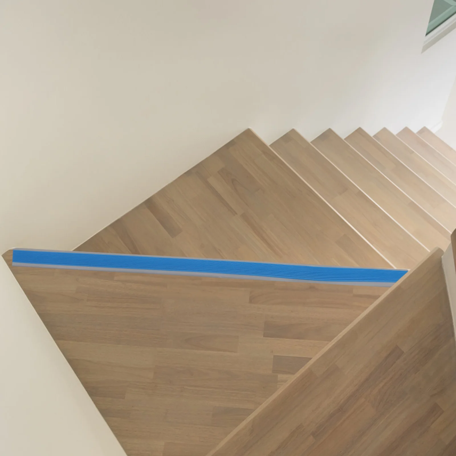 Black Anti Slip Stair Treads Edge Protector Trim Rubber Molding Vinyl Floor Transition Wooden Step Nosing Cover Stair Nose