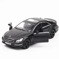 1/36 Mercedes Benz CLS Alloy Diecast Toy Car Model Pull Back Vehicles Toys for Boys Kids Gifts For Chilren Collection 1