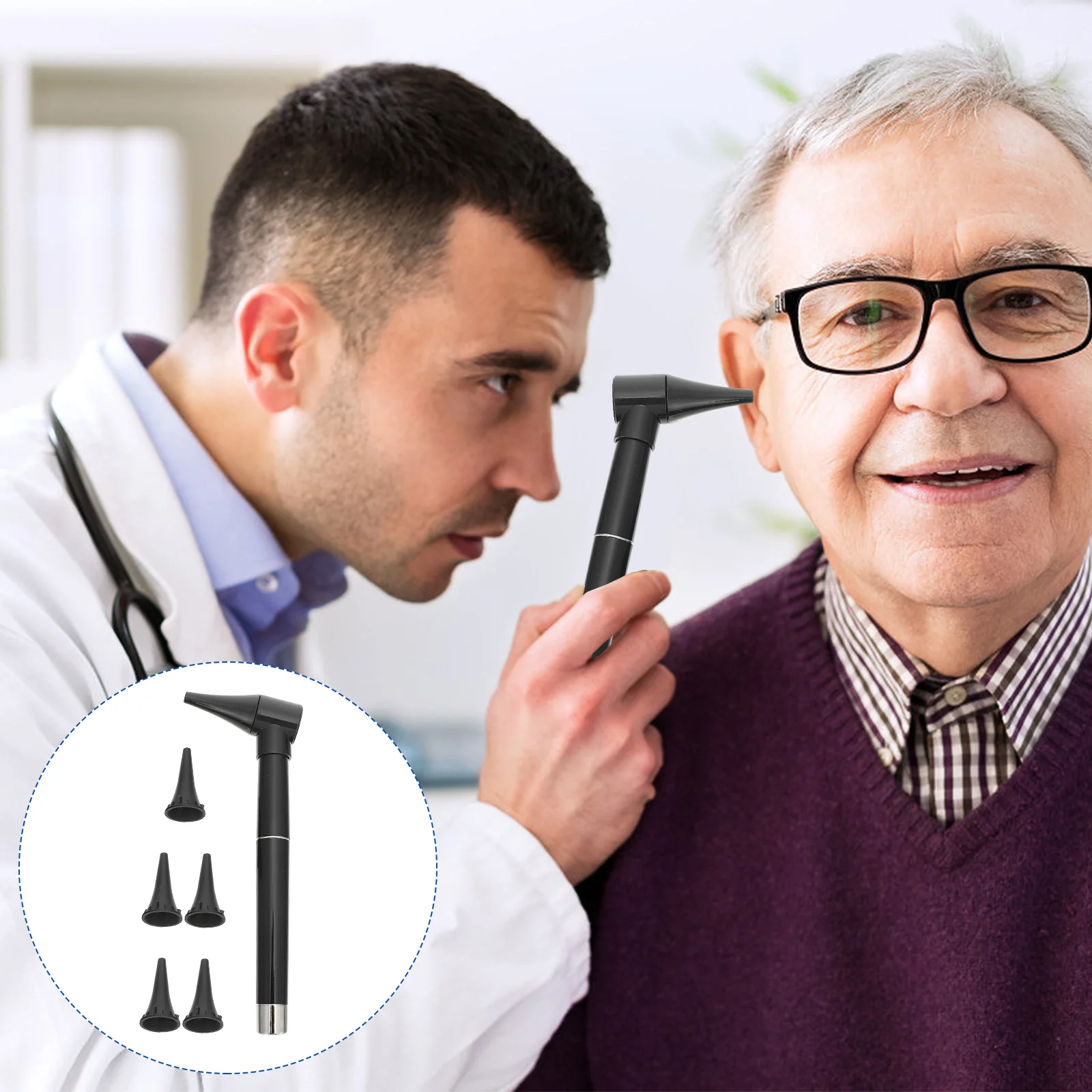 

Фонарик Диагностика Ed Карманный отоскоп инструмент для ухода за вспышкой Otologic