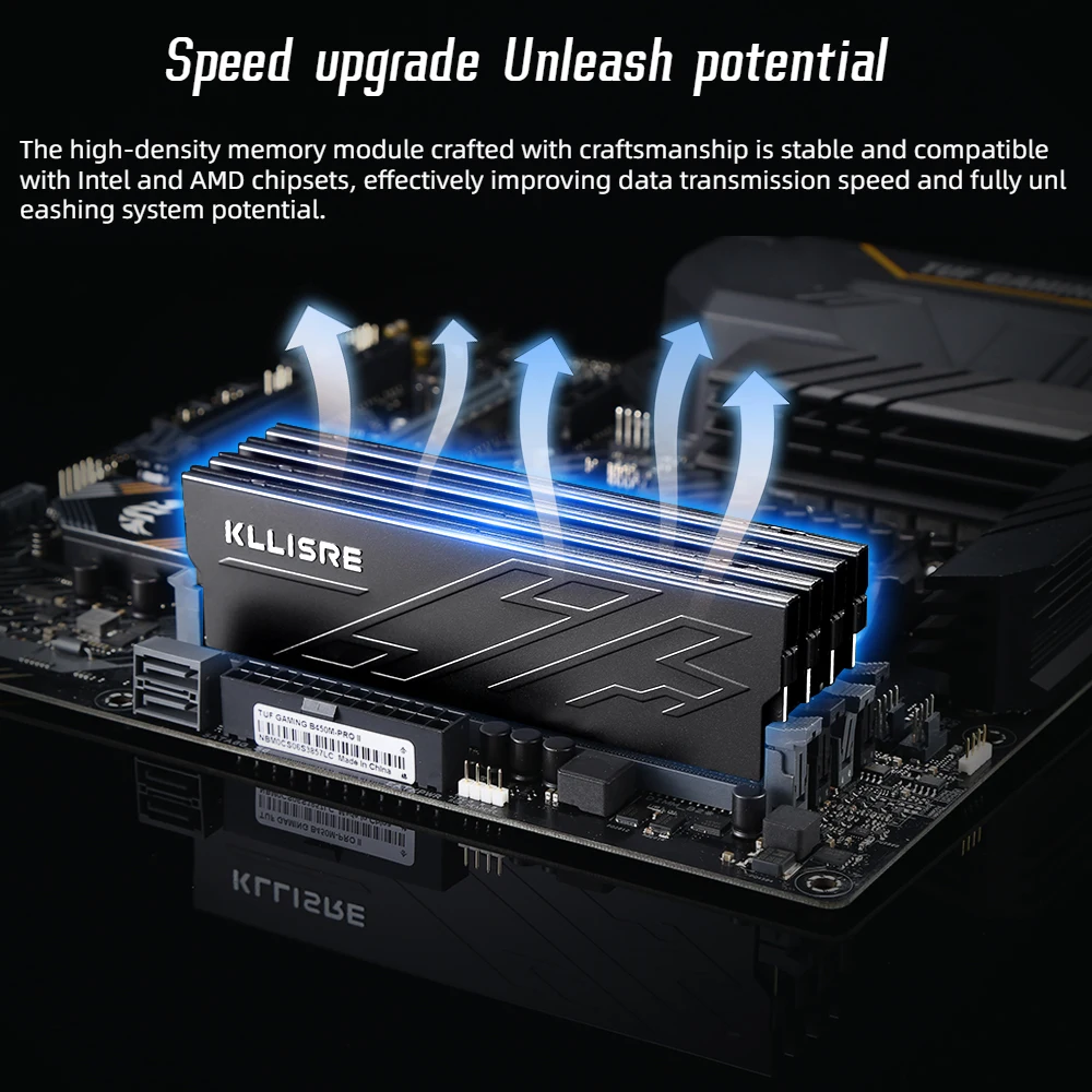 Kllisre DDR4 8GB 3200MHz Desktop Ram Memory