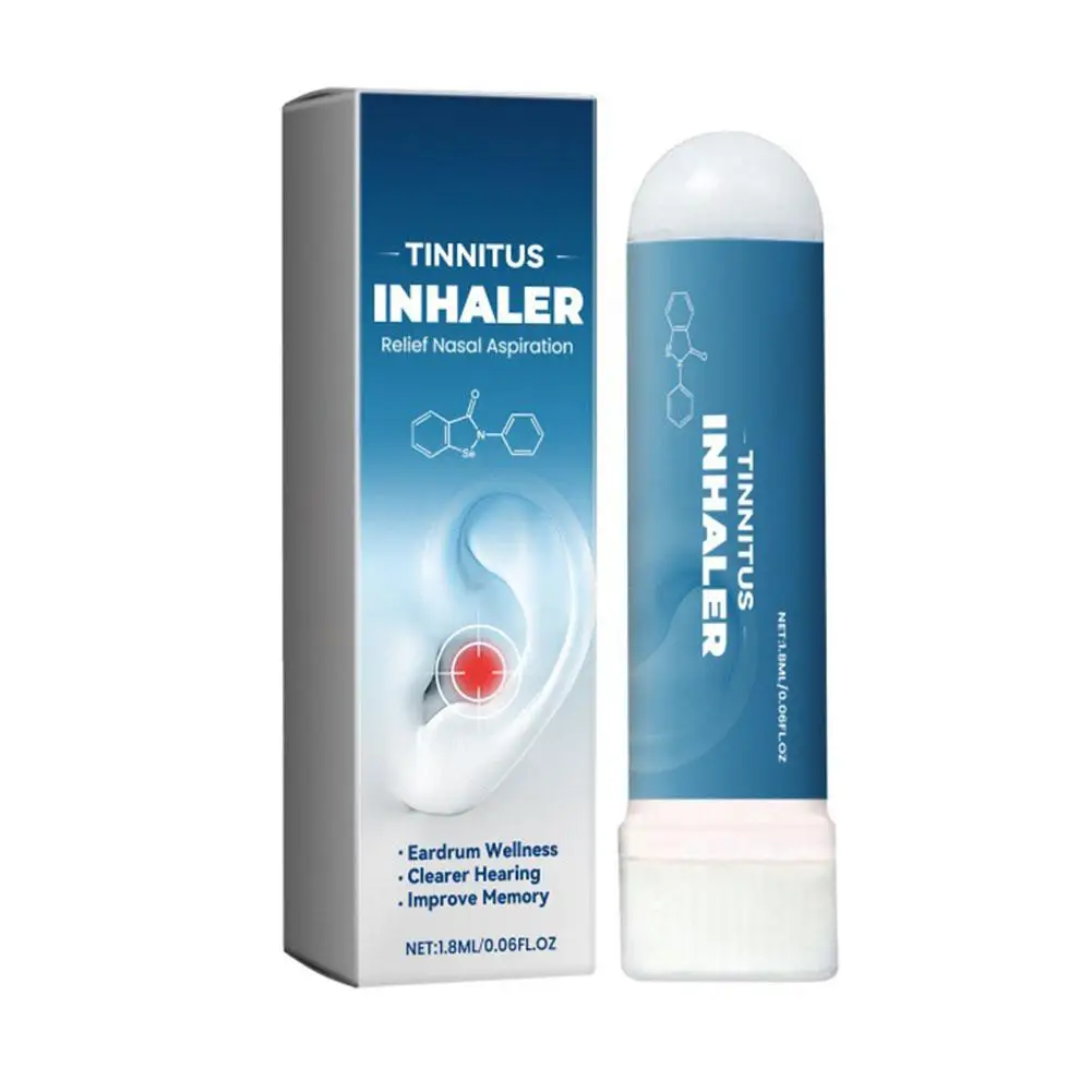 Ear Ringing Relief Treatment Inhaler Relieve Deafness Tinnitus Itching Earache Ear Hard Hearing Treatment Health Care