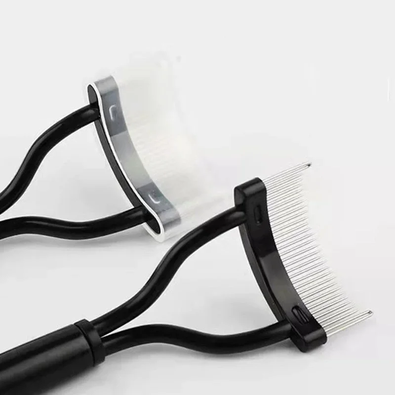 Eyelashes Brush Comb Eyelashes Brush Eyelash Curler Eyelash Accessories New Black Pink Eyelash Curler