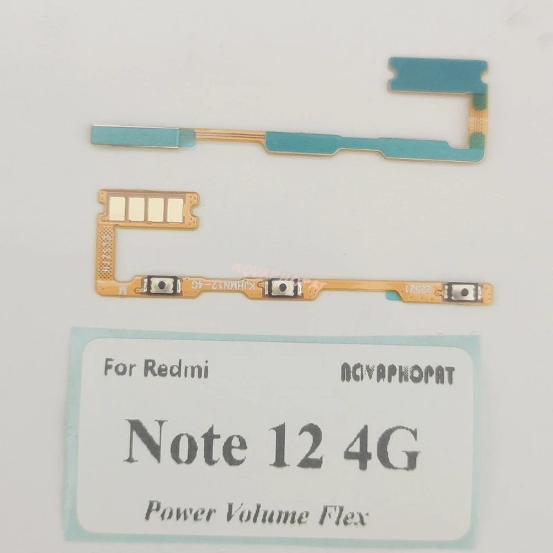 Power Button Flex Cable and Volume Control Ribbon