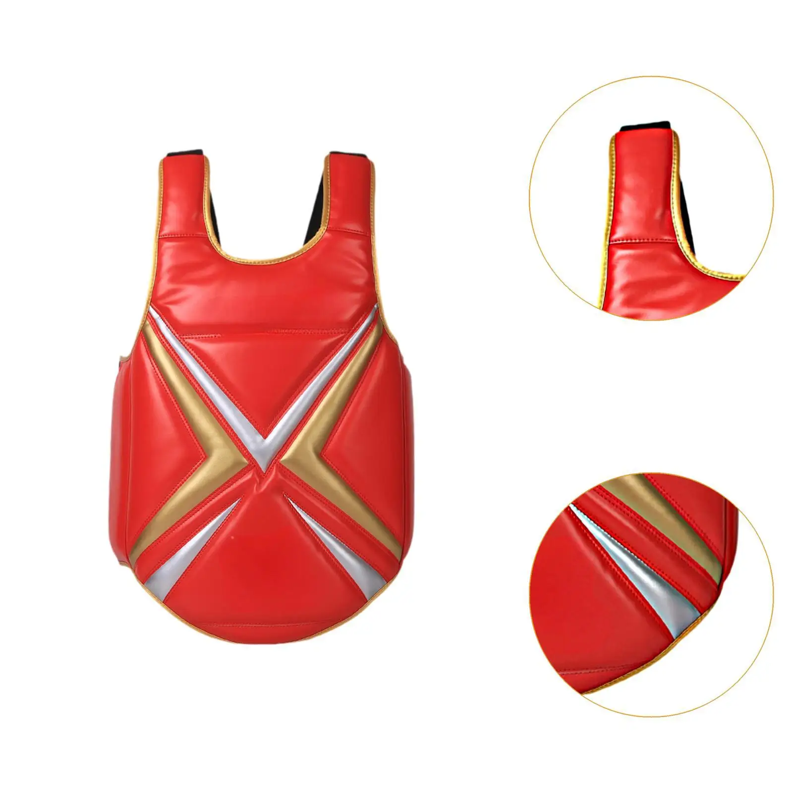 Karate Chest Protector Vest Soft Protective Gear for Sparring Home Gym Sanda