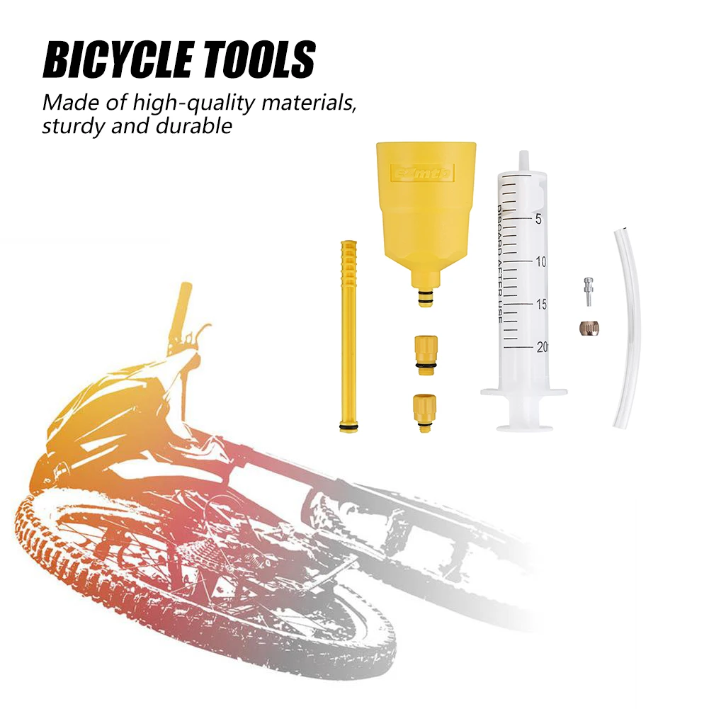 Bicycle Brake Oil Change Tool Simple Bicycle Brake Bleed Set Portable Durable Repair Maintenance Kits for Road Mountain Bicycle