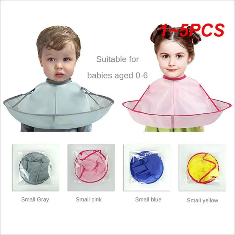 1~5PCS Hair Cutting Cloak Umbrella Capes Cutting Cloak Wrap Hair Shave Apron Hair Barber Gown Cover Household Cleaning Protecter