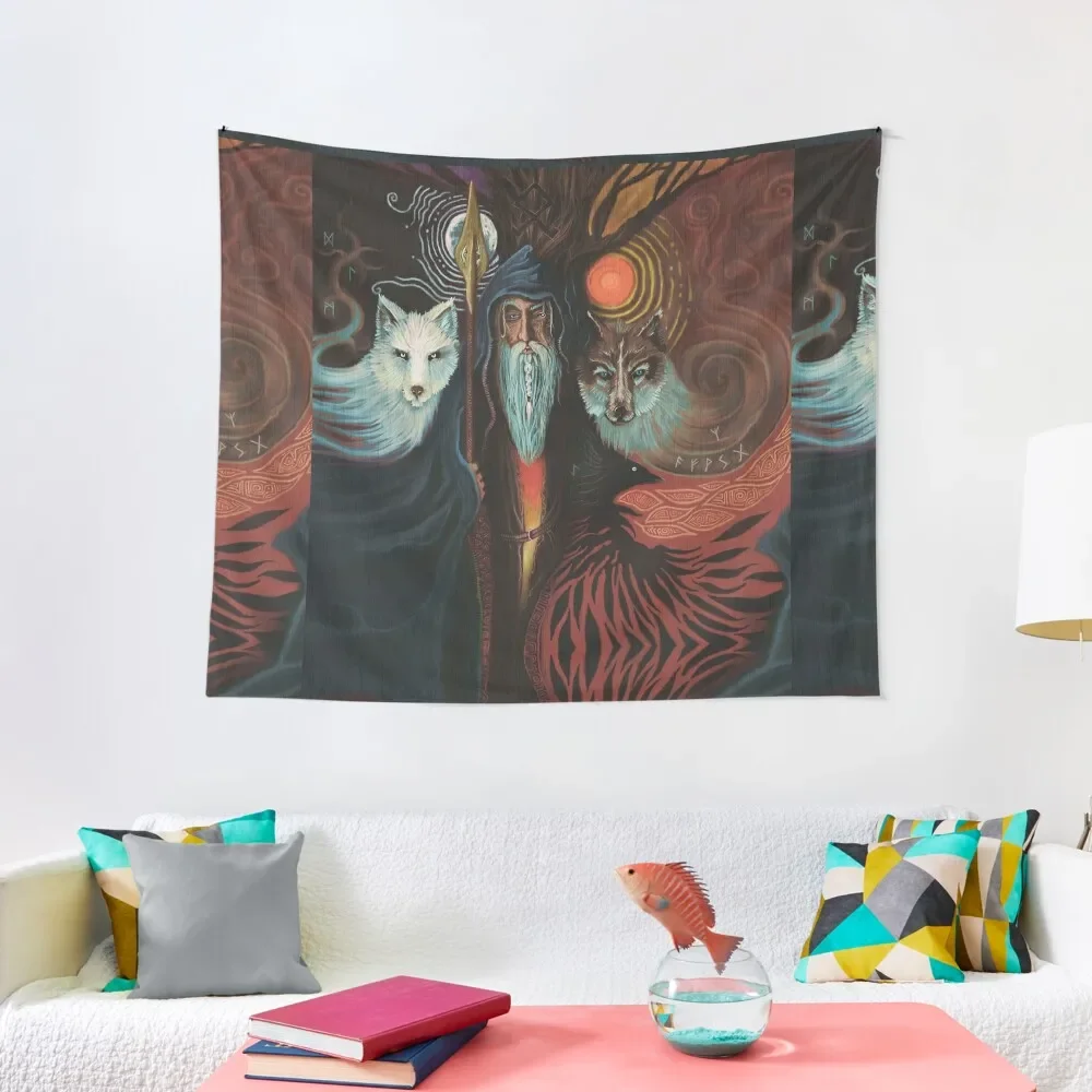 

inn | Odin | Wotan Tapestry House Decor Decoration For Home Decoration Bedroom Tapestry