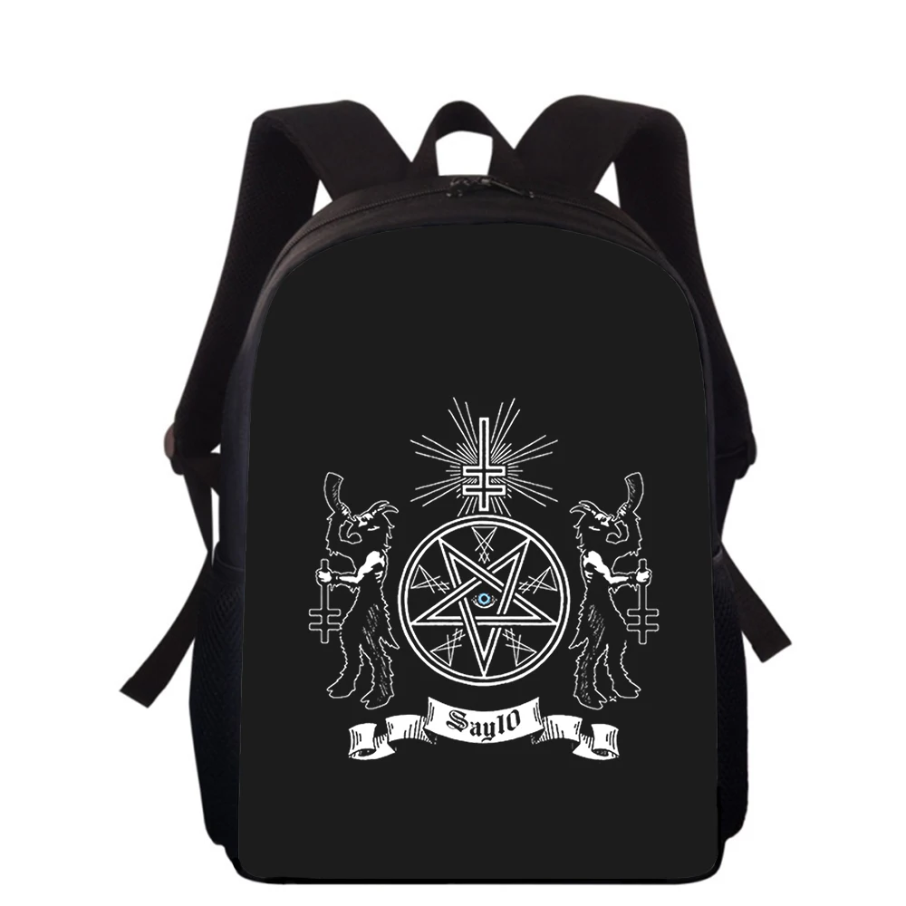 Marilyn Manson 16" 3D Print Kids Backpack Primary School Bags for Boys Girls Back Pack Students School Book Bags 5