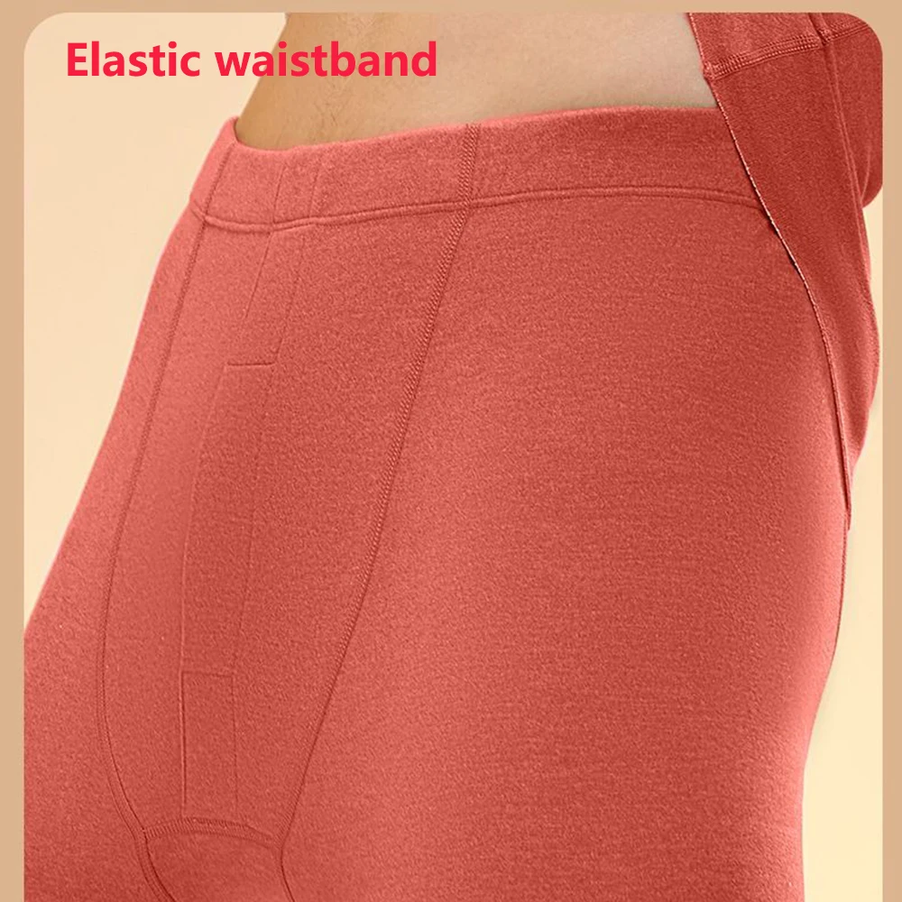 Women's Thermal Underwear Winter Clothes two piece set Long johns Cashmere Silk Thickened Seamless Warm Lingeries for woman Men