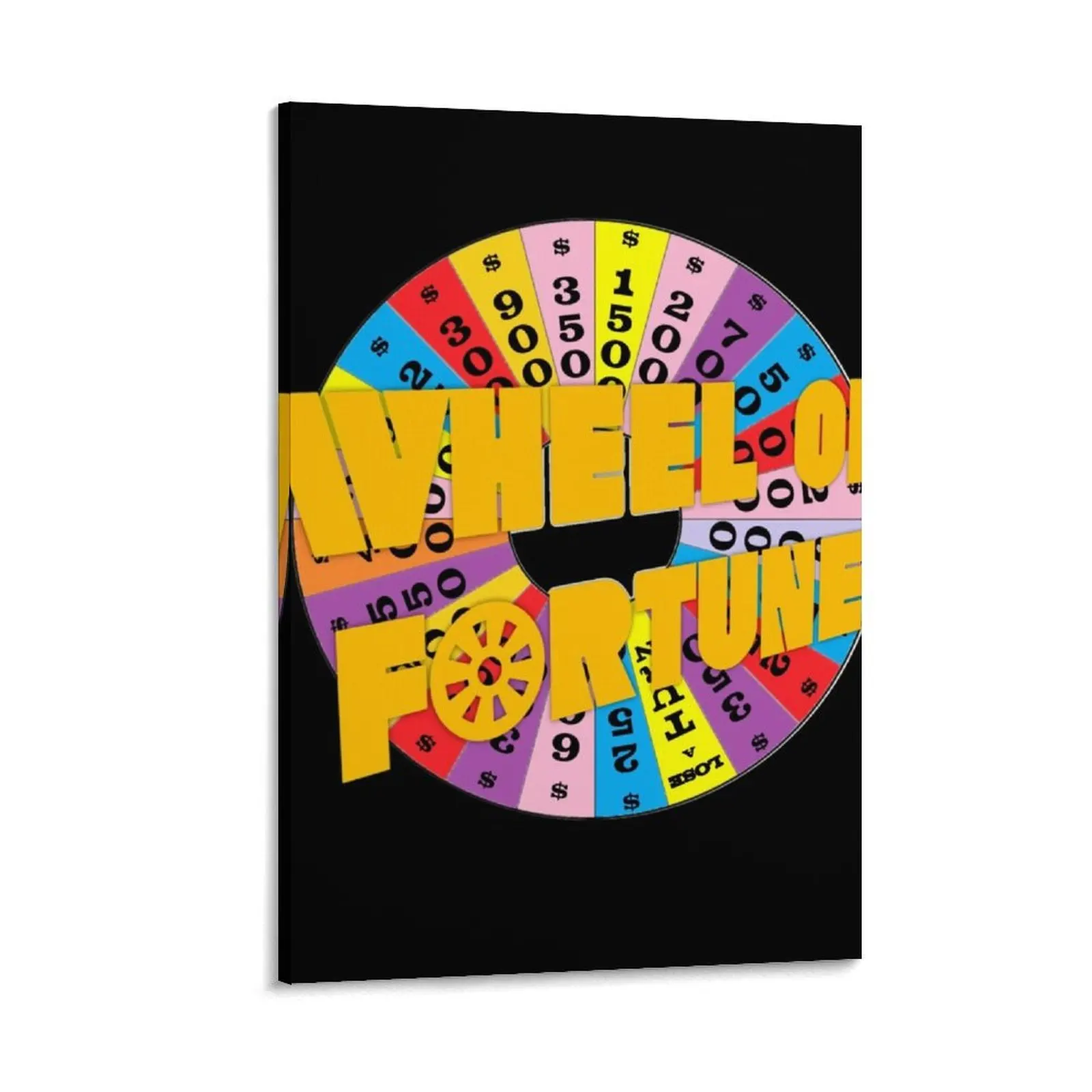 

Wheel of Fortune Canvas Painting office decoration wall decoration painting room decorations for men Picture on the wall