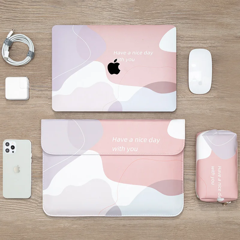 Custodia Per Laptop Per Macbook Air 13 Custodia M1 M2 2022 A2681 A2179 A2338 Mac Book Pro 14 A2779 A2442 2023 Cover Funda Dell Huawei 13.3