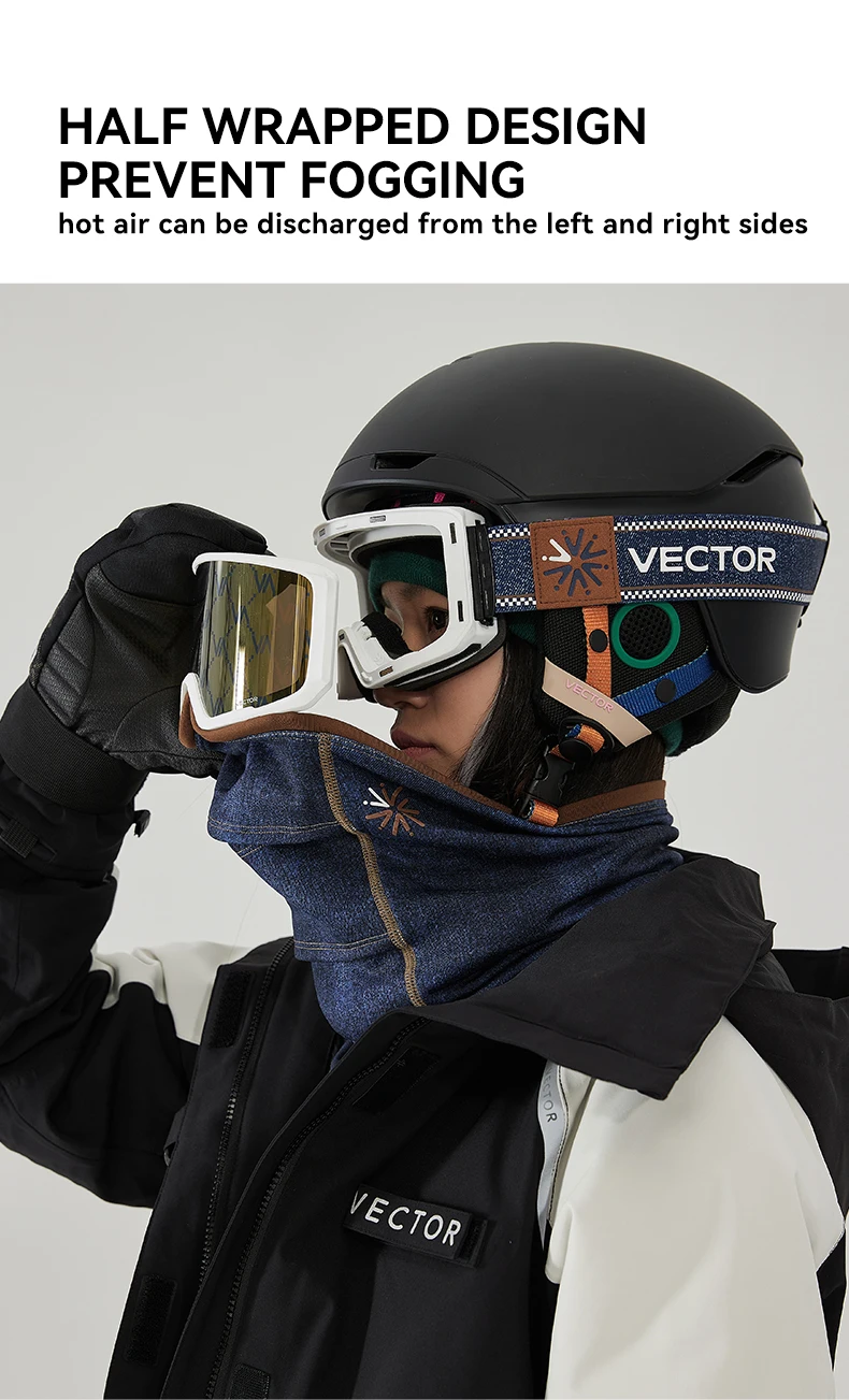 VECTOR Double Layer Magnetic Ski Glasses 