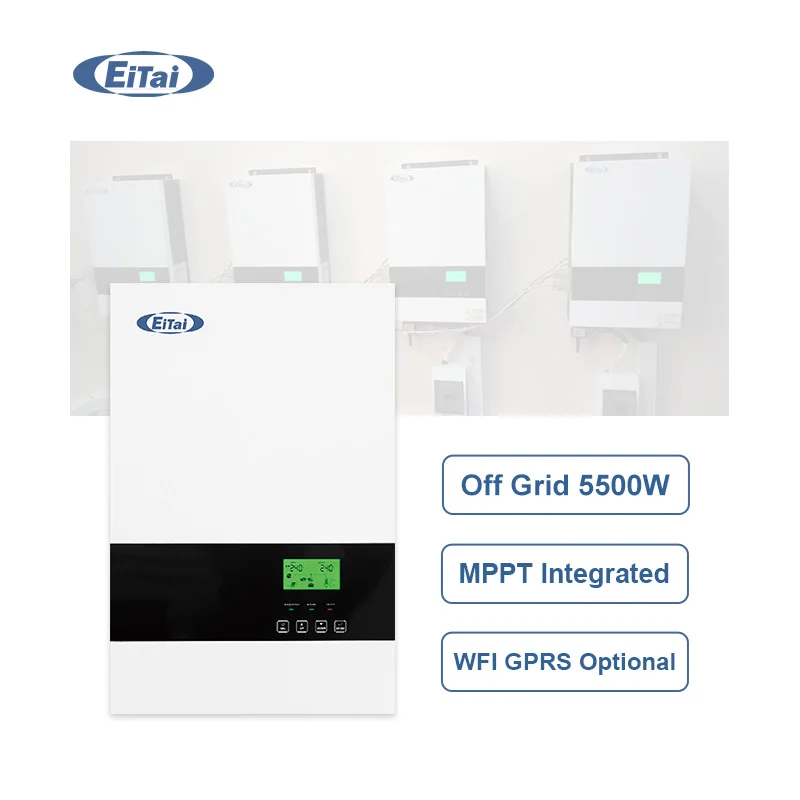 

5.5kw Solar Hybrid Inverter 3.5KW 3KVA 24V 48V 5500w 50kw Parallel Battery Less Off Grid Solar Inverters with MPPT