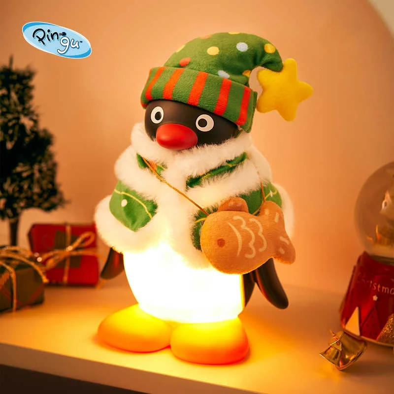 Pingu Penguin Night Light Christmas Gift Tap Light Dress Up Animal