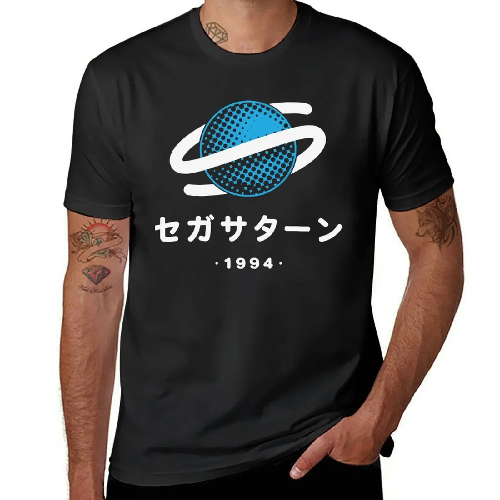 Sega Saturn Color T-Shirt Summer Top Heavyweights Abbigliamento Da Uomo