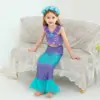 Purim Party Costumes for Baby Girls Princess Ariel Dress The Little Mermaid Cosplay Birthday Halloween Christmas Xms Gown 2