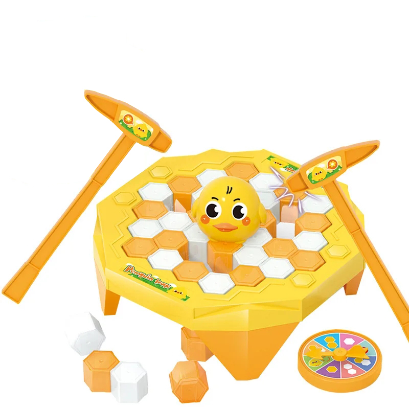 Mini Ice Breaking Penguin Toy Rescue Penguin Knocking Ice Game Children's Interactive Competition Toy Tabletop Puzzle Game