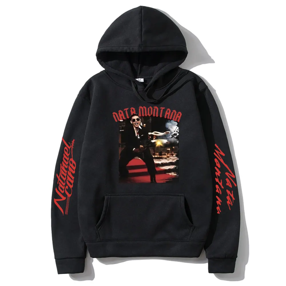 

Singer Natanael Cano Nata Montana Graphic Hoodie Men Gothic Oversized Hooded Sweatshirt Male Vintage Hip Hop Oversized Hoodies